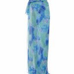 ALEXANDRA TULLE FANTASIA LOOSE AZZURRO