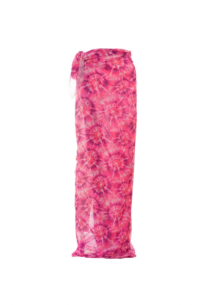 ALEXANDRA TULLE FANTASIA TIE DYE ROSA