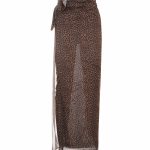 ALEXANDRA TULLE FANTASIA MACULATO MARRONE