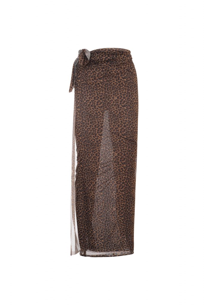 ALEXANDRA TULLE FANTASIA MACULATO MARRONE