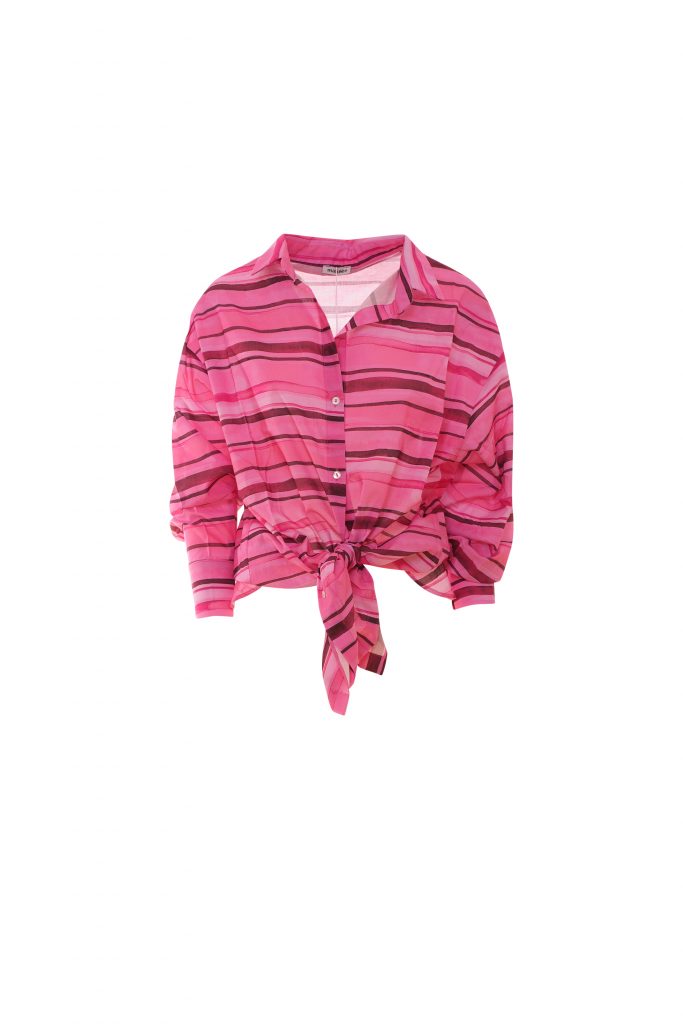 EVELYNE COTONE  TROPICAL ROSA