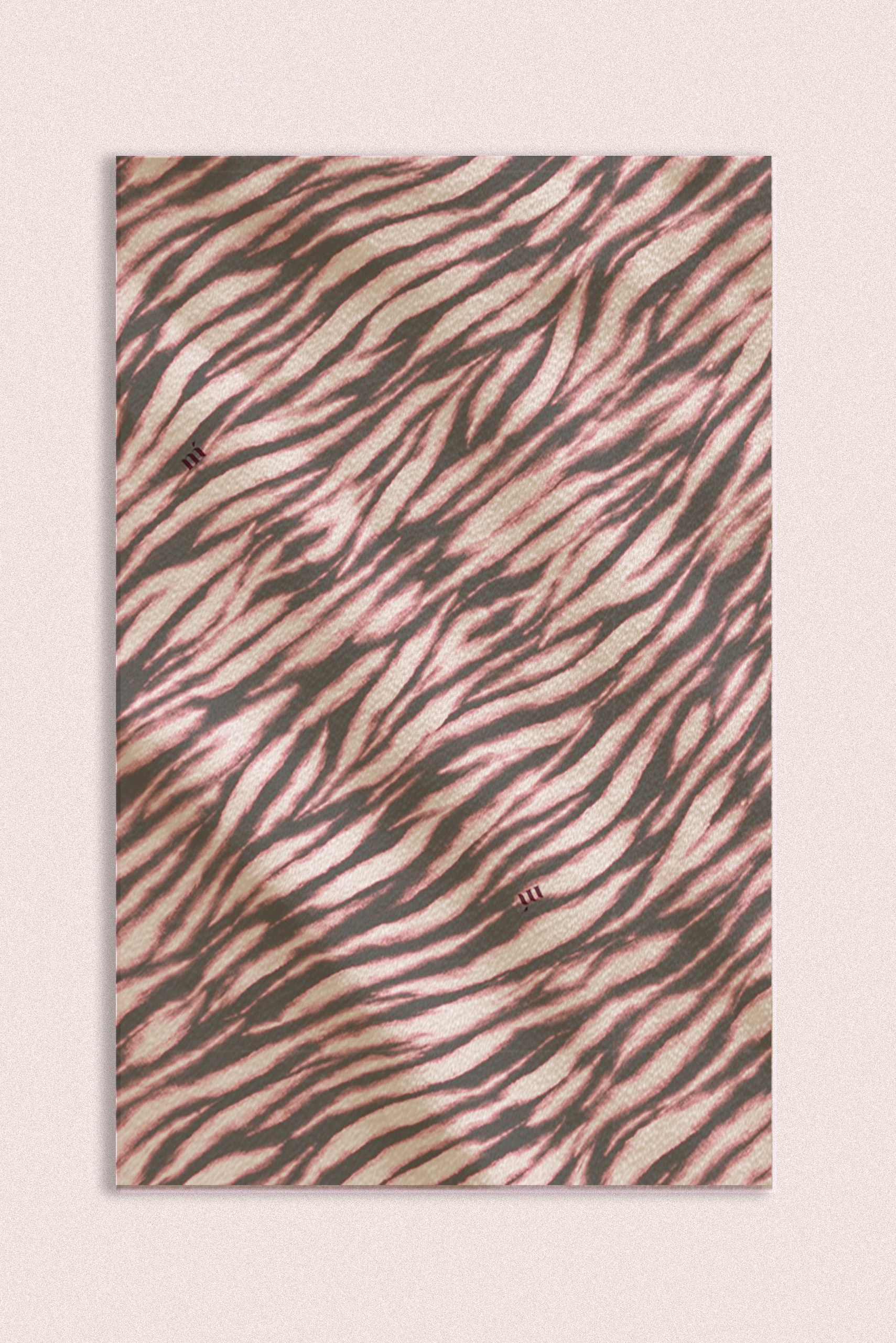 PINK ZEBRA BEACH TOWEL