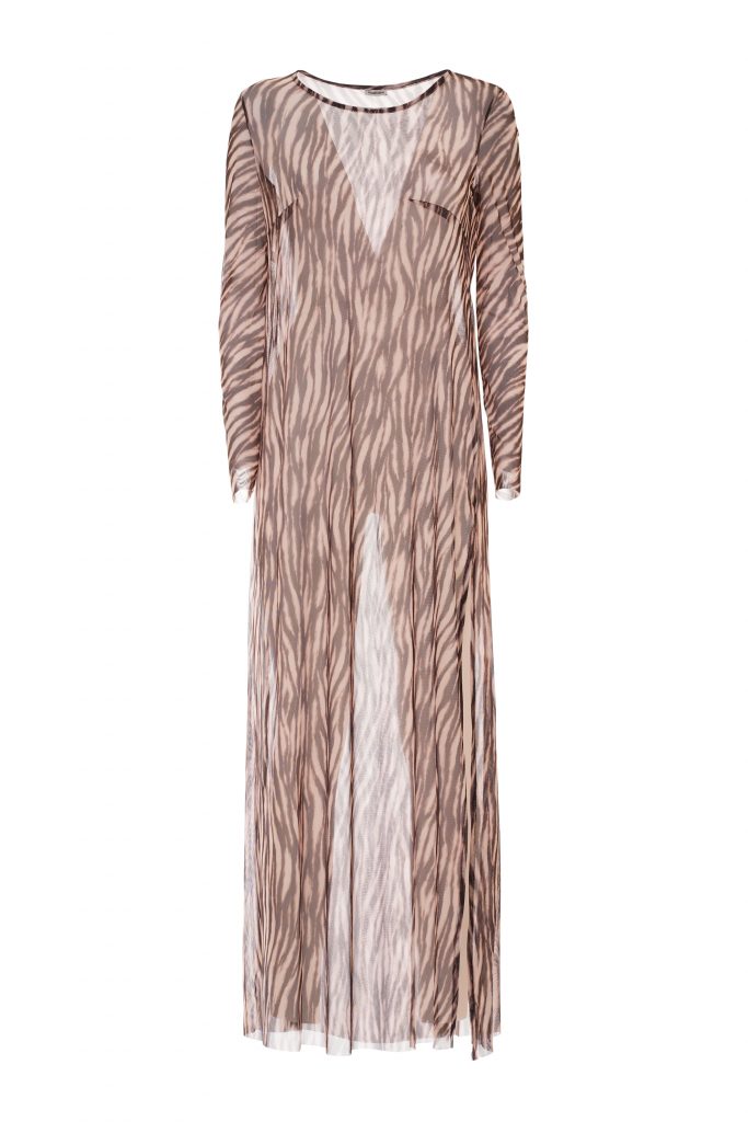 SELENE TULLE fantasia ZEBRATO MARRONE