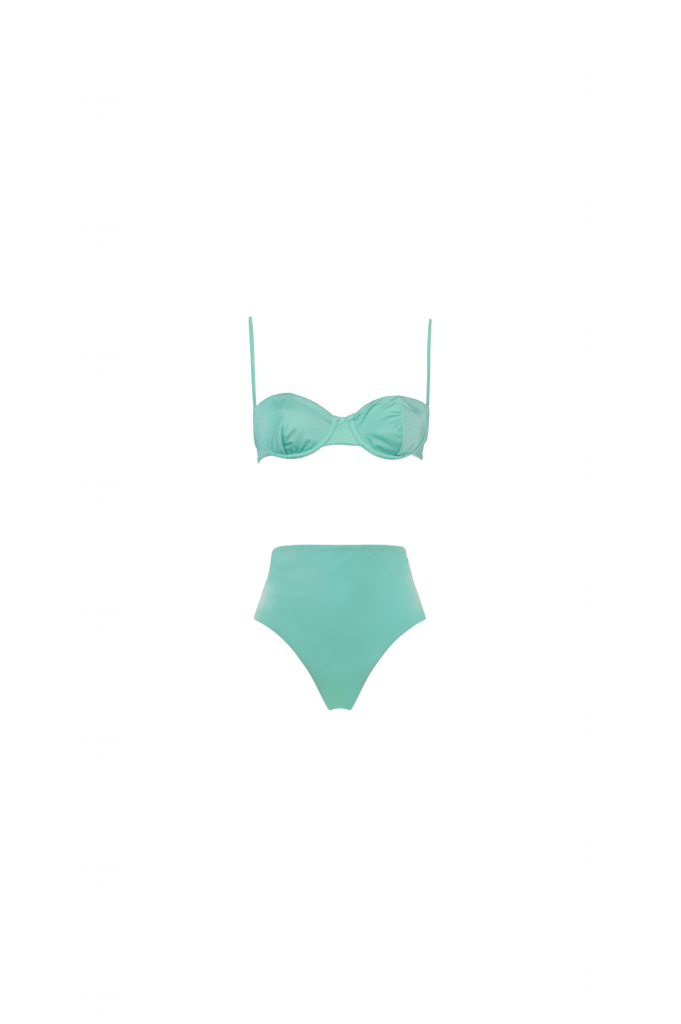 CAMILLA LYCRA LUCIDA VERDE ACQUA